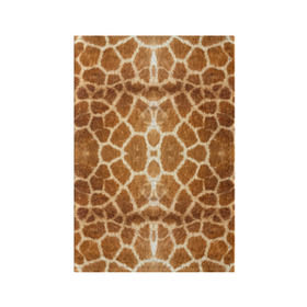 Обложка для паспорта матовая кожа с принтом Шкура Жирафа в Санкт-Петербурге, натуральная матовая кожа | размер 19,3 х 13,7 см; прозрачные пластиковые крепления | textures | животное | жираф | текстура