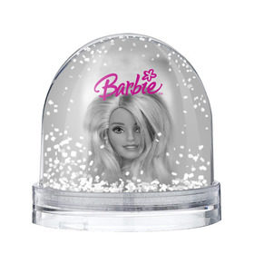 Снежный шар с принтом Кукла барби в Санкт-Петербурге, Пластик | Изображение внутри шара печатается на глянцевой фотобумаге с двух сторон | barbie | барби | кукла