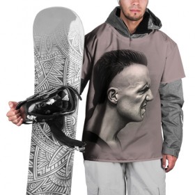 Накидка на куртку 3D с принтом Die Antwoord 5 в Санкт-Петербурге, 100% полиэстер |  | Тематика изображения на принте: 