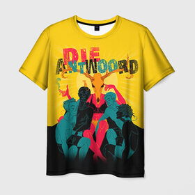 Мужская футболка 3D с принтом Die Antwoord 1 в Санкт-Петербурге, 100% полиэфир | прямой крой, круглый вырез горловины, длина до линии бедер | die antwoord | die antword | ninja | yo landi | yolandi visser | zef | ди антвурд | йоланди фиссер | йоландиб иоланди