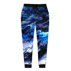 Женские брюки 3D с принтом Abstract colors в Санкт-Петербурге, полиэстер 100% | прямой крой, два кармана без застежек по бокам, с мягкой трикотажной резинкой на поясе и по низу штанин. В поясе для дополнительного комфорта — широкие завязки | вселенная | галактика | звезды