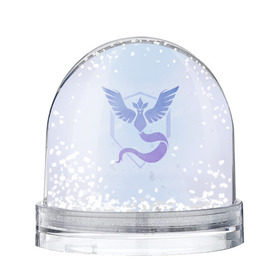 Снежный шар с принтом Pokemon Go Blue Team в Санкт-Петербурге, Пластик | Изображение внутри шара печатается на глянцевой фотобумаге с двух сторон | pokemon go