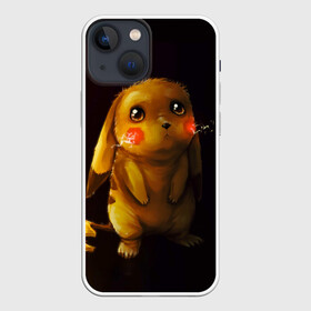 Чехол для iPhone 13 mini с принтом Пика Пика в Санкт-Петербурге,  |  | bulbasaur | pikachu | pokemon | squirtle | бальбазар | пикачу | покемон | сквиртл