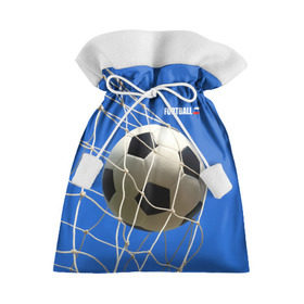 Подарочный 3D мешок с принтом Футбол в Санкт-Петербурге, 100% полиэстер | Размер: 29*39 см | ball | flag | gate | goal | net | russia | sky | soccer | ворота | гол | мяч | небо | россия | сетка | триколор | футбол | футбольный мяч