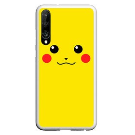 Чехол для Honor P30 с принтом Happy Pikachu в Санкт-Петербурге, Силикон | Область печати: задняя сторона чехла, без боковых панелей | Тематика изображения на принте: 