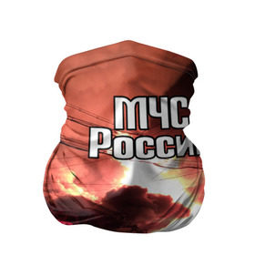 Бандана-труба 3D с принтом МЧС в Санкт-Петербурге, 100% полиэстер, ткань с особыми свойствами — Activecool | плотность 150‒180 г/м2; хорошо тянется, но сохраняет форму | мчс | пожарный | россии