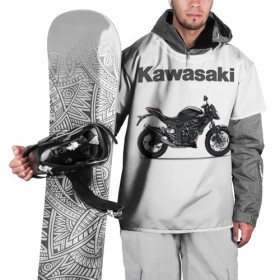 Накидка на куртку 3D с принтом Kawasaky в Санкт-Петербурге, 100% полиэстер |  | kawasaky