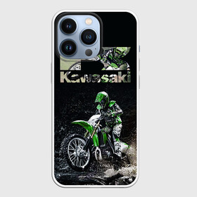 Чехол для iPhone 13 Pro с принтом Kawasaky cross в Санкт-Петербурге,  |  | Тематика изображения на принте: kawasaky