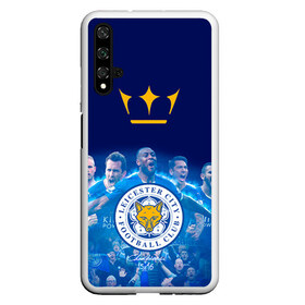 Чехол для Honor 20 с принтом FC Leicester Vardi в Санкт-Петербурге, Силикон | Область печати: задняя сторона чехла, без боковых панелей | лестер