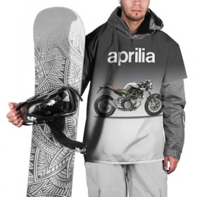Накидка на куртку 3D с принтом Aprilia 750CR в Санкт-Петербурге, 100% полиэстер |  | Тематика изображения на принте: aprilia