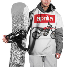 Накидка на куртку 3D с принтом Aprilia SXV550 в Санкт-Петербурге, 100% полиэстер |  | Тематика изображения на принте: aprilia