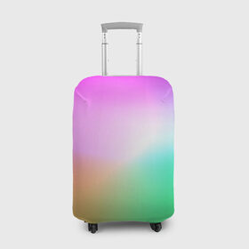 Чехол для чемодана 3D с принтом Сочетание красок в Санкт-Петербурге, 86% полиэфир, 14% спандекс | двустороннее нанесение принта, прорези для ручек и колес | градиент | пятна | разноцветные