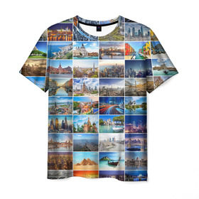 Мужская футболка 3D с принтом Знатный турист в Санкт-Петербурге, 100% полиэфир | прямой крой, круглый вырез горловины, длина до линии бедер | азия | берлин | вегас | венеция | воспоминания | города | достопримечательности | европа | египет | калифорния | каникулы | лондон | милан | москва | ностальгия | нью йорк | отдых | отпуск | память