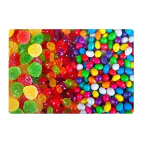 Магнитный плакат 3Х2 с принтом Вкусняшки в Санкт-Петербурге, Полимерный материал с магнитным слоем | 6 деталей размером 9*9 см | вкуснотища | вкусняшки | глазурь | карамельки | конфетки | конфеты | мармеладки | сахар | сладости