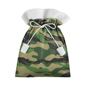 Подарочный 3D мешок с принтом Лесной камуфляж в Санкт-Петербурге, 100% полиэстер | Размер: 29*39 см | Тематика изображения на принте: camouflage | forest camouflage | камуфляж | лесной камуфляж