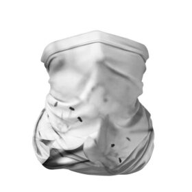 Бандана-труба 3D с принтом Белые цветочки 5 в Санкт-Петербурге, 100% полиэстер, ткань с особыми свойствами — Activecool | плотность 150‒180 г/м2; хорошо тянется, но сохраняет форму | белый | цветок | цветы