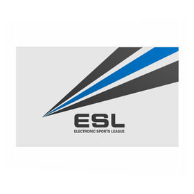 Бумага для упаковки 3D с принтом ESL в Санкт-Петербурге, пластик и полированная сталь | круглая форма, металлическое крепление в виде кольца | Тематика изображения на принте: cs go | cyber | dota 2 | progamer | sport | киберспорт