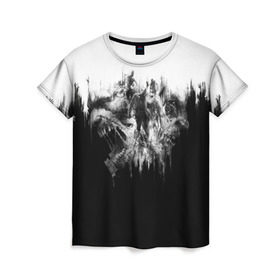 Женская футболка 3D с принтом Dying Light в Санкт-Петербурге, 100% полиэфир ( синтетическое хлопкоподобное полотно) | прямой крой, круглый вырез горловины, длина до линии бедер | dying light | horror | зомби | ужасы