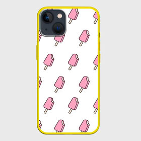 Чехол для iPhone 13 с принтом Мороженое розовое в Санкт-Петербурге,  |  | ice cream | мода | мороженое | тренд
