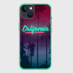 Чехол для iPhone 13 с принтом California в Санкт-Петербурге,  |  | america | california | city | state | sun. summer | америка | город | калифорния | лето | солнце | штат