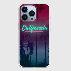 Чехол для iPhone 13 Pro с принтом California в Санкт-Петербурге,  |  | Тематика изображения на принте: america | california | city | state | sun. summer | америка | город | калифорния | лето | солнце | штат