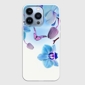 Чехол для iPhone 13 Pro с принтом Flowers в Санкт-Петербурге,  |  | Тематика изображения на принте: арт | краска | лето | лучи | любовь | новинки | популярные | природа | рисунки | свет | цветы