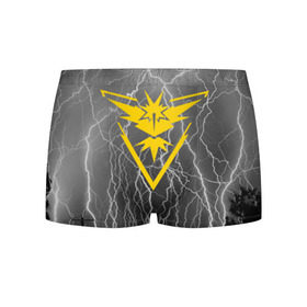 Мужские трусы 3D с принтом Team Instinct Simple Gray в Санкт-Петербурге, 50% хлопок, 50% полиэстер | классическая посадка, на поясе мягкая тканевая резинка | Тематика изображения на принте: 