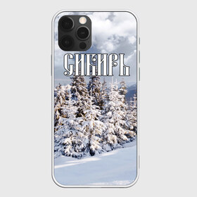 Чехол для iPhone 12 Pro Max с принтом Сибирь в Санкт-Петербурге, Силикон |  | Тематика изображения на принте: ель | лес | небо | облака | природа | снег | сосна | сугробы | тайга | хвоя