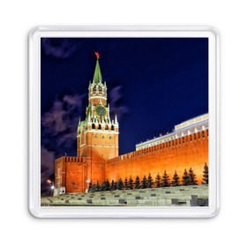 Магнит 55*55 с принтом Кремль в Санкт-Петербурге, Пластик | Размер: 65*65 мм; Размер печати: 55*55 мм | moscow | russia | гордость | кремль | москва | отечество | родина | россия | столица
