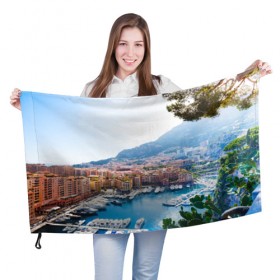 Флаг 3D с принтом Монако в Санкт-Петербурге, 100% полиэстер | плотность ткани — 95 г/м2, размер — 67 х 109 см. Принт наносится с одной стороны | europe | monaco | гламур | европа | загар | княжество | миллионеры | монако | отдых | отпуск | пляж | роскошь | солнце | средиземное море | туризм
