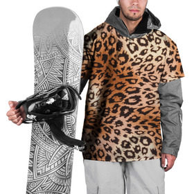 Накидка на куртку 3D с принтом Леопардовая шкура в Санкт-Петербурге, 100% полиэстер |  | Тематика изображения на принте: гепард | гламур | леопард | мода | роскошь | шерсть