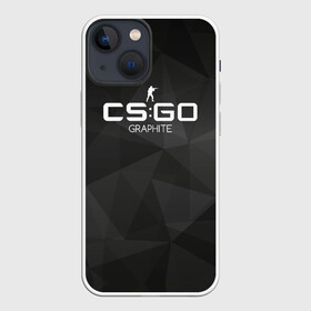 Чехол для iPhone 13 mini с принтом cs:go   Graphite (Графит) в Санкт-Петербурге,  |  | Тематика изображения на принте: cs | csgo | го | кс