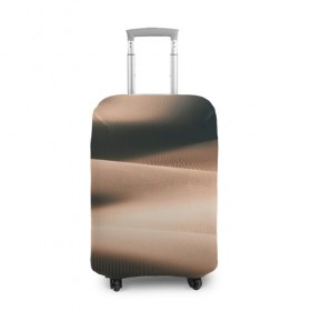 Чехол для чемодана 3D с принтом Барханы в Санкт-Петербурге, 86% полиэфир, 14% спандекс | двустороннее нанесение принта, прорези для ручек и колес | аравия | барханы | бедуин | восток | пески | пустыня | солнце | товарищ сухов