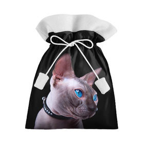 Подарочный 3D мешок с принтом Сфинкс 6 в Санкт-Петербурге, 100% полиэстер | Размер: 29*39 см | Тематика изображения на принте: кот | котенок | котик | котэ | кошка | сфинкс