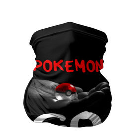 Бандана-труба 3D с принтом Pokemon GO 5 в Санкт-Петербурге, 100% полиэстер, ткань с особыми свойствами — Activecool | плотность 150‒180 г/м2; хорошо тянется, но сохраняет форму | pikachu | poke ball | pokemon | pokemon go | пикачу | покемон