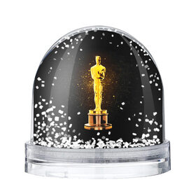 Снежный шар с принтом Оскар в Санкт-Петербурге, Пластик | Изображение внутри шара печатается на глянцевой фотобумаге с двух сторон | американская киноакадемия | золото | кинематограф | кино | кинофестиваль | награда | премия оскар