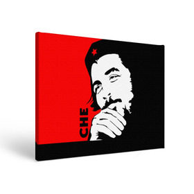 Холст прямоугольный с принтом Че Гевара в Санкт-Петербурге, 100% ПВХ |  | che | che guevara | comandante | revolution | viva | революция | че | чегевара