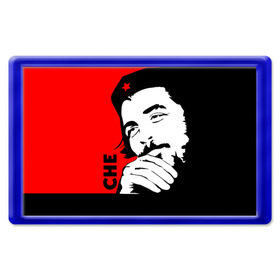 Магнит 45*70 с принтом Че Гевара в Санкт-Петербурге, Пластик | Размер: 78*52 мм; Размер печати: 70*45 | che | che guevara | comandante | revolution | viva | революция | че | чегевара