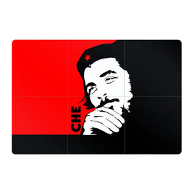 Магнитный плакат 3Х2 с принтом Че Гевара в Санкт-Петербурге, Полимерный материал с магнитным слоем | 6 деталей размером 9*9 см | che | che guevara | comandante | revolution | viva | революция | че | чегевара