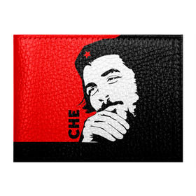 Обложка для студенческого билета с принтом Че Гевара в Санкт-Петербурге, натуральная кожа | Размер: 11*8 см; Печать на всей внешней стороне | che | che guevara | comandante | revolution | viva | революция | че | чегевара