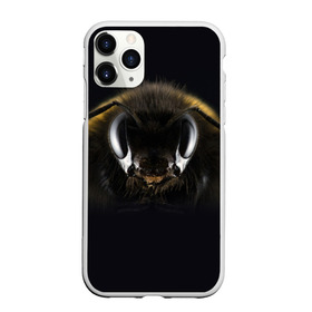 Чехол для iPhone 11 Pro матовый с принтом Пчела в Санкт-Петербурге, Силикон |  | глаза | насекомое | оса | пчела