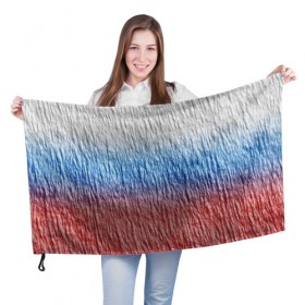 Флаг 3D с принтом Текстура стены ,флаг в Санкт-Петербурге, 100% полиэстер | плотность ткани — 95 г/м2, размер — 67 х 109 см. Принт наносится с одной стороны | линии | патриот | полосы | стена | текстура | трещины | флаг | форма | фото | цвет