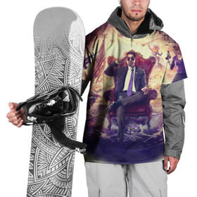 Накидка на куртку 3D с принтом Saints Row в Санкт-Петербурге, 100% полиэстер |  | saints row | святые