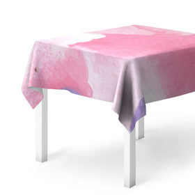 Скатерть 3D с принтом Розовая мечта в Санкт-Петербурге, 100% полиэстер (ткань не мнется и не растягивается) | Размер: 150*150 см | 