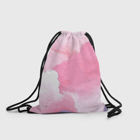 Рюкзак-мешок 3D с принтом Розовая мечта в Санкт-Петербурге, 100% полиэстер | плотность ткани — 200 г/м2, размер — 35 х 45 см; лямки — толстые шнурки, застежка на шнуровке, без карманов и подкладки | 