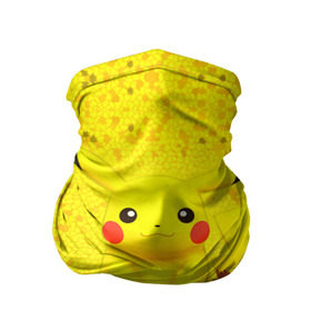 Бандана-труба 3D с принтом Pikachu в Санкт-Петербурге, 100% полиэстер, ткань с особыми свойствами — Activecool | плотность 150‒180 г/м2; хорошо тянется, но сохраняет форму | pikachu | pokeboll | pokemon | пикачу | покеболл | покемон
