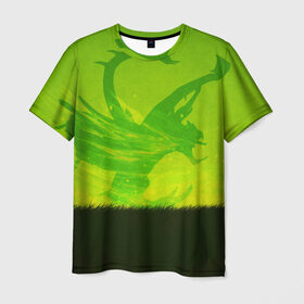 Мужская футболка 3D с принтом Веномансер в Санкт-Петербурге, 100% полиэфир | прямой крой, круглый вырез горловины, длина до линии бедер | dota | dota 2 | venomancer | веномансер | дота | дотан | раки