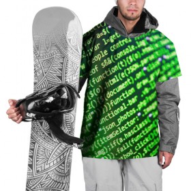 Накидка на куртку 3D с принтом Программирование 4 в Санкт-Петербурге, 100% полиэстер |  | Тематика изображения на принте: день программиста | код | подарок | праздник | программист