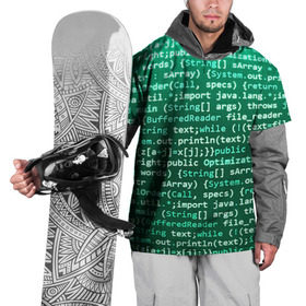 Накидка на куртку 3D с принтом Программирование 8 в Санкт-Петербурге, 100% полиэстер |  | Тематика изображения на принте: день программиста | код | подарок | праздник | программист