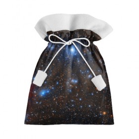 Подарочный 3D мешок с принтом Космические дали в Санкт-Петербурге, 100% полиэстер | Размер: 29*39 см | Тематика изображения на принте: вселенная | галактика | звёзды | космическое пространство | космос | созвездие